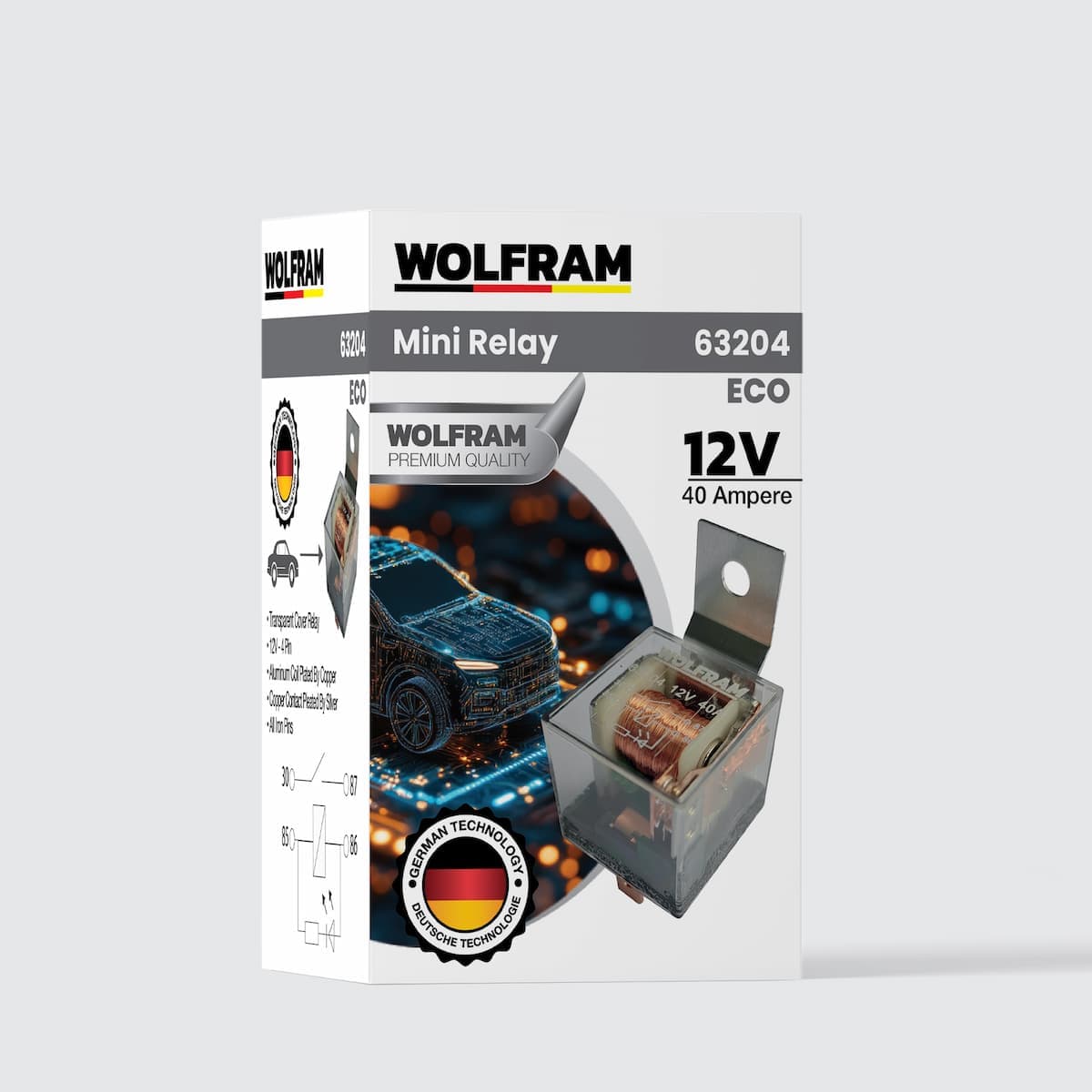 Wolfram otomotiv rölesi